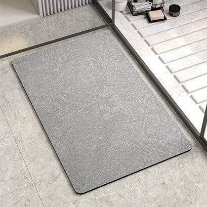 ALFOMBRA DE GOMA GRIS 48'' FINA