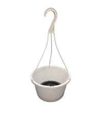 CANASTA 10 P/PLANTA COLGAR BLANCA