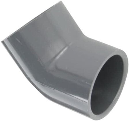 CODO 2 X 45 PVC SCH-80