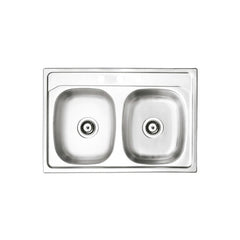 FREGADERO TRT DOBLE 33X22Â¨1P