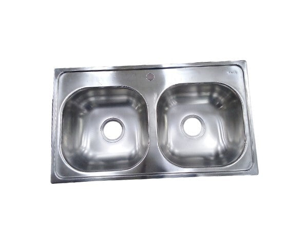 FREGADERO DOBLE C/BRILLO 33X19X7 1H TEKA
