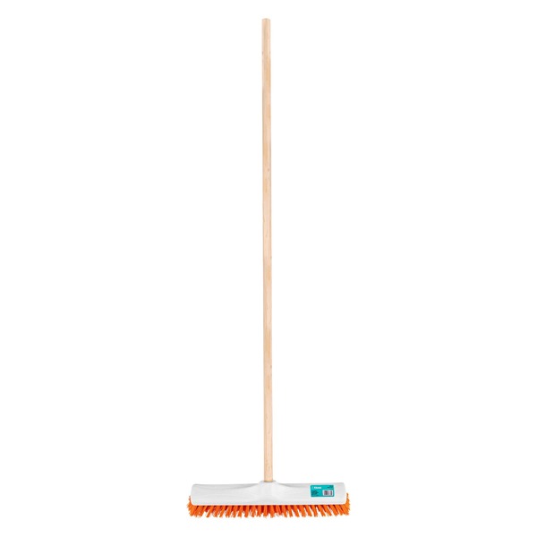 ESCOBILLON FIBRA PVC C/MANGO 40CM 57035