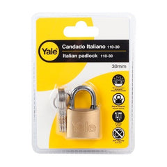 CANDADO YALE 110-30MM BLISTER