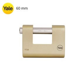 CANDADO YALE 114-60 MM CUADRADO