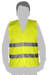 CHALECO REFLECTO AMA/VER XL 45093 TOLSEN