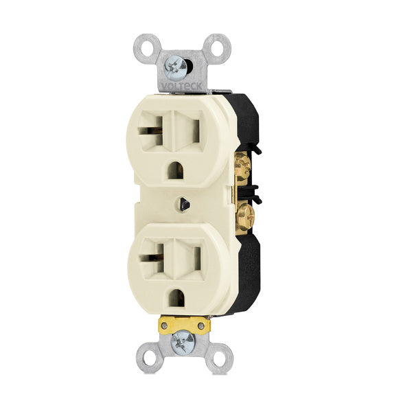 TOMACORRIEN DOBLE 20A C/T VOLTECK T46100