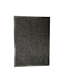 ALFOMBRA GOMA Y NYLON 40-60CM LISA GRIS