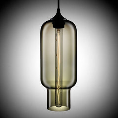 LAMPA COLGANT PL059 SMOKY GRAY 130X350MM