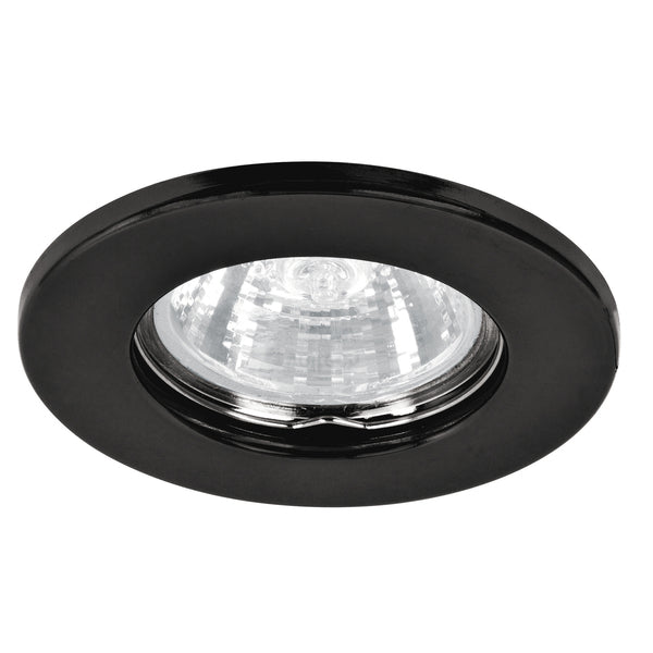 LAMP EMP FIJO NEGRO P/MR16 VOLTECH 46613