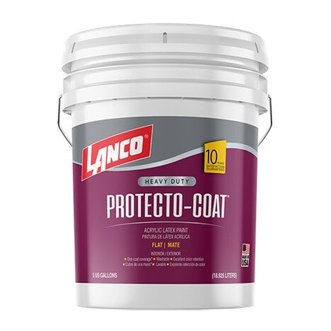 PINT PROTEC COA  FLAT  WHITE LL-400-2 5G
