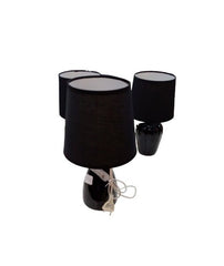 LAMP  MESA POTERRY E27 NEG 8718  37CM