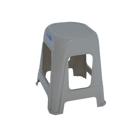 BUTACO GRANDE PLASTIC II GRIS METAL 7420